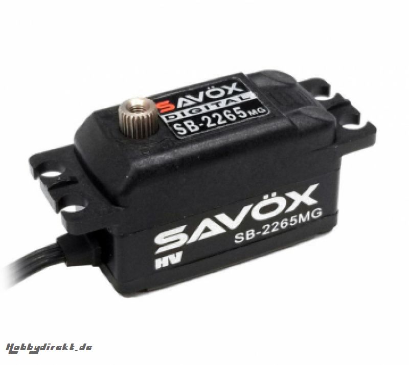 SB-2265MG Servo 13Kg 0.08s HV Bürstenloses Metallgetriebe Niedrig SAVÖX SB-2265MG