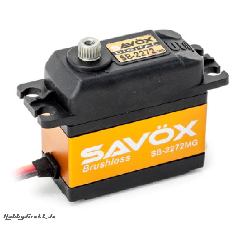 SB-2272MG Servo 7Kg 0,032s HV Legierung Bürstenloses Metallgetriebe SAVÖX SB-2272MG