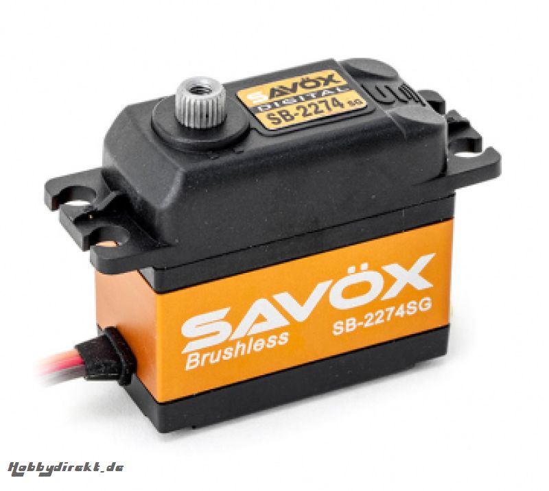 SB-2274SG Servo 25Kg 0,08s HV Alloy Brushless Stahlgetriebe SAVÖX SB-2274SG