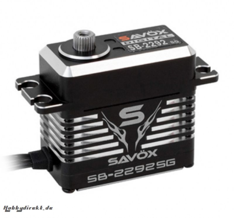 SB-2292SG Servo 50Kg 0.055s 8.4V Alu Brushless Stahlgetriebe SAVÖX SB-2292SG