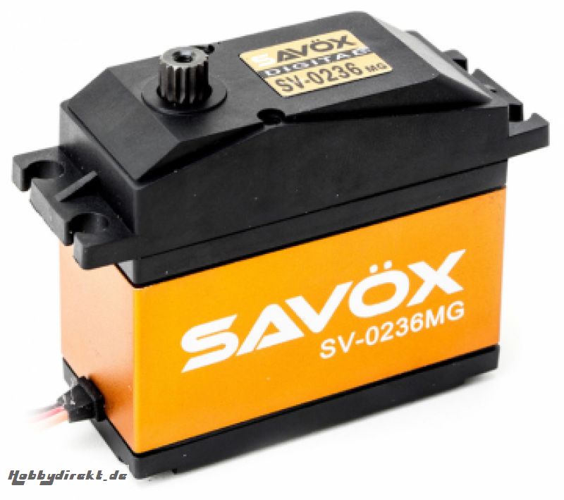 SV-0236MG Servo 40Kg 0,17s HV Alu-Metallgetriebe Riese SAVÖX SV-0236MG