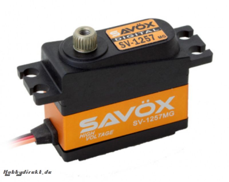 SV-1257MG Servo 4,0Kg 0,055s HV Alu Coreless Metallgetriebe Mini SAVÖX SV-1257MG