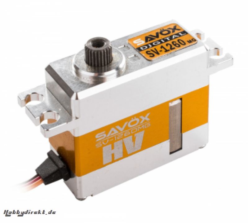 SV-1260MG Servo 12Kg 0,055s HV Alu Coreless Metallgetriebe Mini SAVÖX SV-1260MG