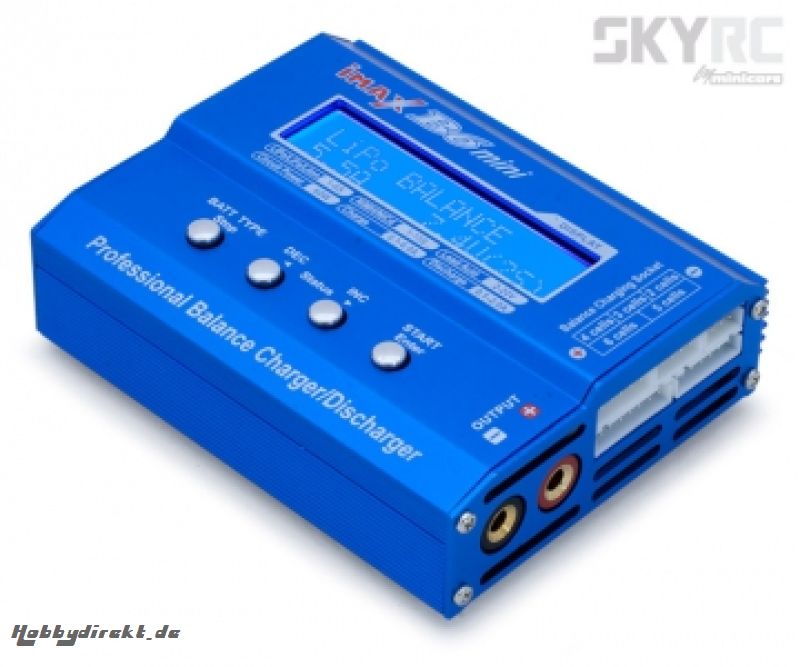 SkyRC B6 Mini-Ladegerät 60W 6A 1-6S 12VDC* SKYRC SK-100084-02