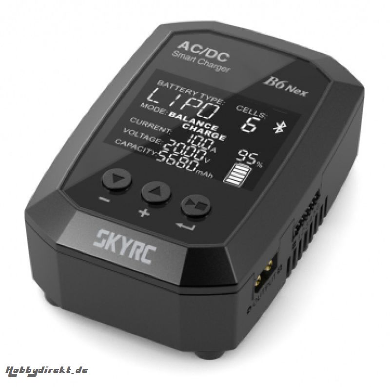 SkyRC B6 Nex Ladegerät LiPo/LiFe/LiHV 1-15S,NiMH 1-6S 50W 240AC SKYRC SK-100174