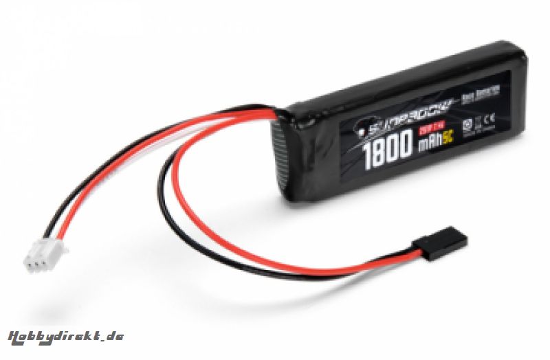 Empfänger-Akku Li-Po 7,4V 1800mAh 5C SUNPADOW HE0001