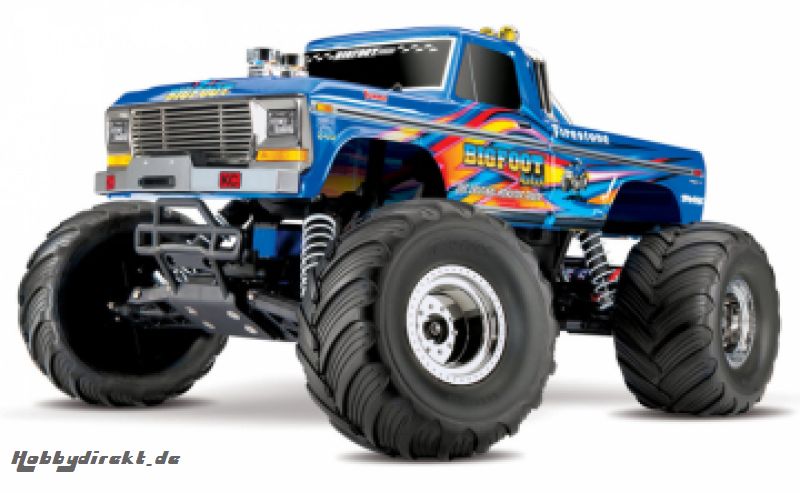 BIGFOOT No.1 Classic 1/10 RTR Blue-X w. Batt/Charger Traxxas 36034-1BLUEX