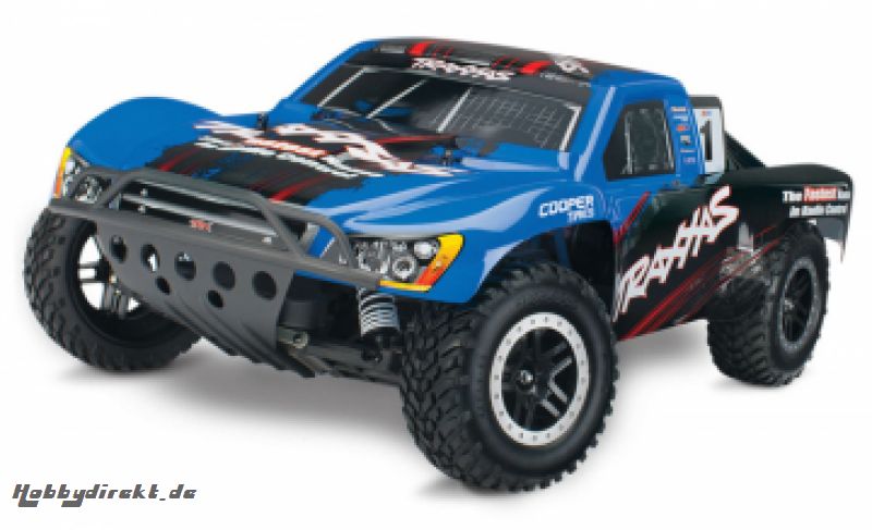 Nitro Slash 2WD TQi RTR TSM Blue DISC. Traxxas 44056-3BLUE