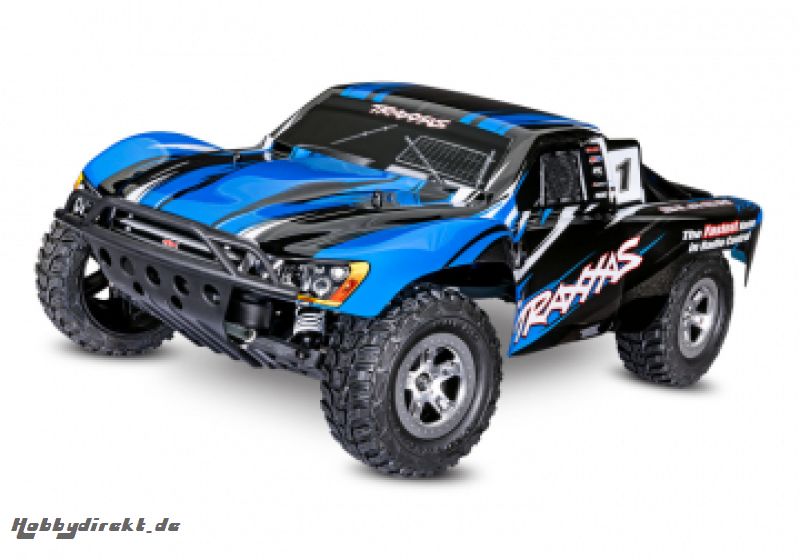 Slash 2WD 1/10 RTR TQ ohne Akku 2023 Blau TRAXXAS 58024-BLUER