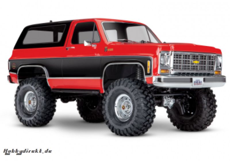 TRX-4 Chevy Blazer 1/10 Red RTR * Traxxas 82076-4-RED