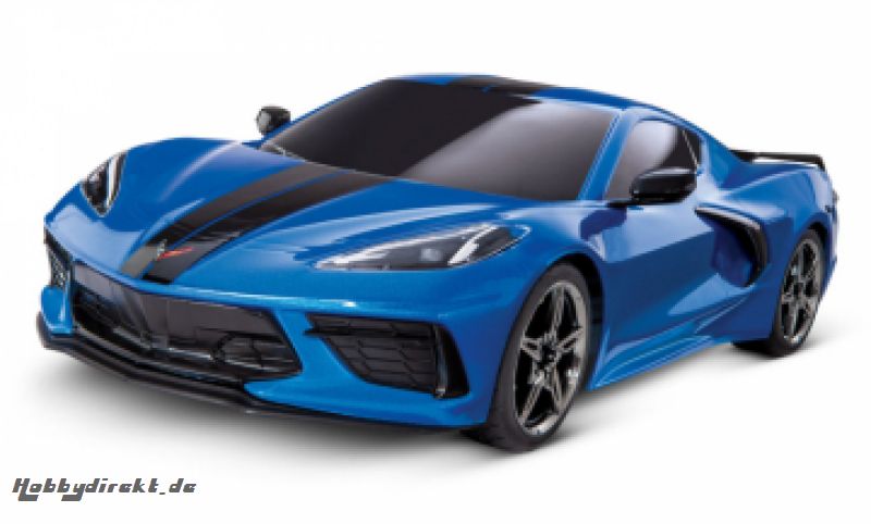 4-TEC 3.0 Chevrolet Corvette Stingray RTR Blue Traxxas 93054-4-BLUE