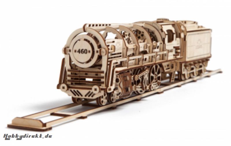 Ugears Dampflokomotive U-460 mit Tender UGEARS Models 70012