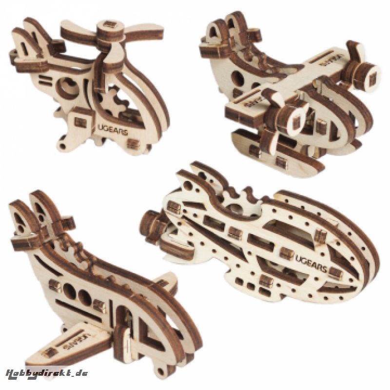 Ugears U-Fidget-Flugzeuge UGEARS Models 70034