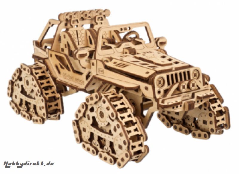 Ugears Geländewagen mit Kettenantrieb UGEARS Models 70204