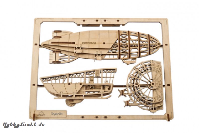 Ugears Zeppelin 2.5D Puzzle UGEARS Models 70208