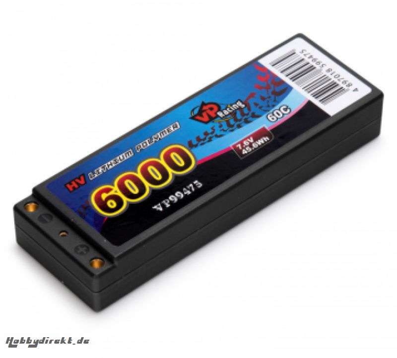 Li-Po Akkus 2S 7,6V 6000mAh 60C LCG EFRA2020 VAPEX VP99475