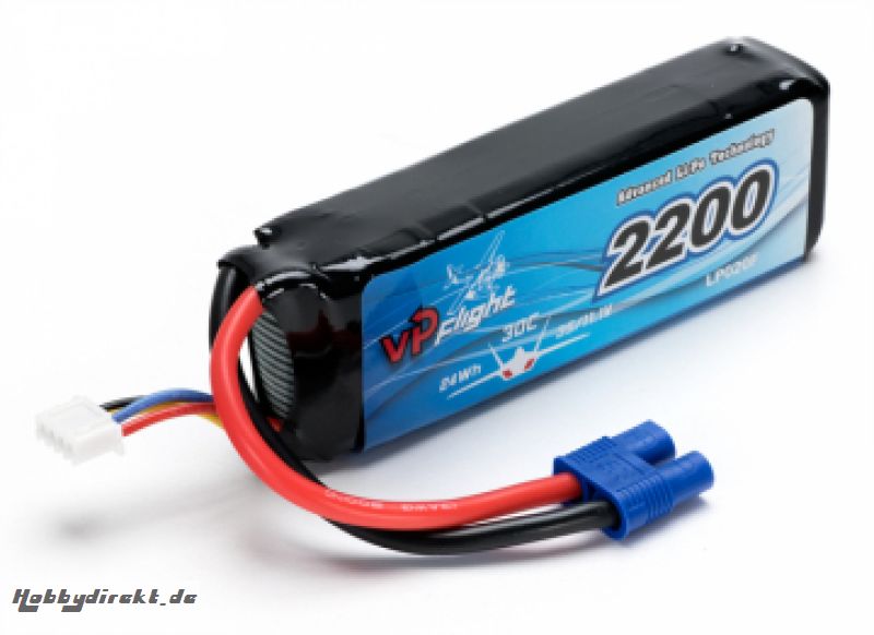 Li-Po Akku 3S 11,1V 2200mAh 30C EC3-Stecker VAPEX LP020EC3