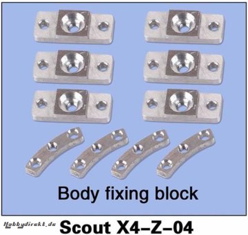 Karosserie-Befestigungsblock Scout X4-Z-04 WALKERA 226467900