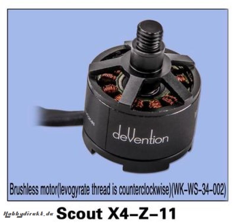 Motor CCW WK-WS-34-002 (Scout X4-Z-11) WALKERA 226469500