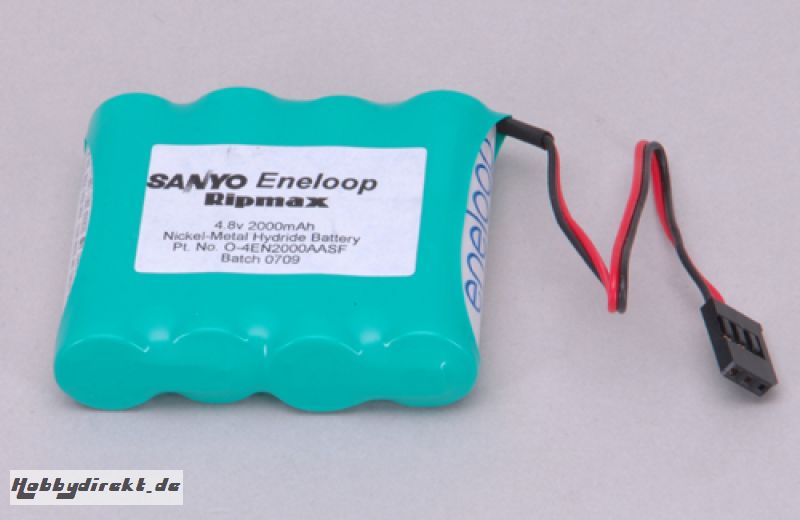 4.8v 2000mAh Eneloop Rx Pk Flat Sanyo