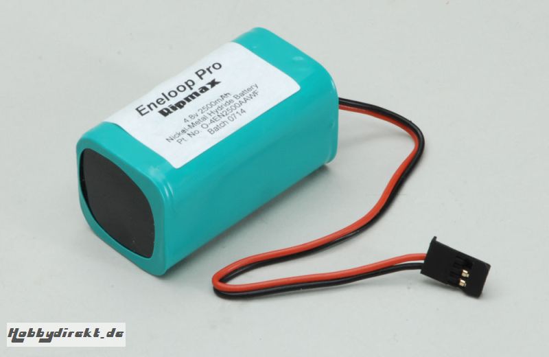 Ripmax 4.8V 2500mAh Eneloop Rx Pack quadratisch