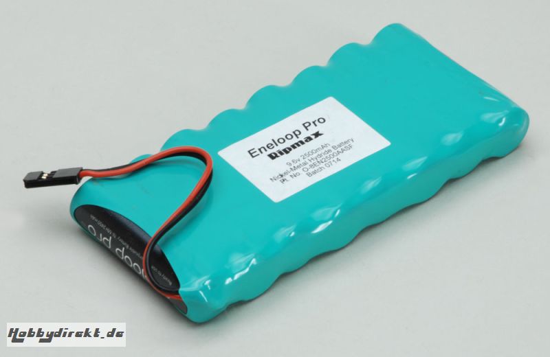 Ripmax 9.6V 2500mAh Eneloop Tx Pack Flach