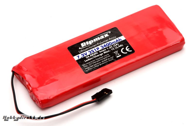 Ripmax 2S 3400mAh TX Li-Po (Futaba)