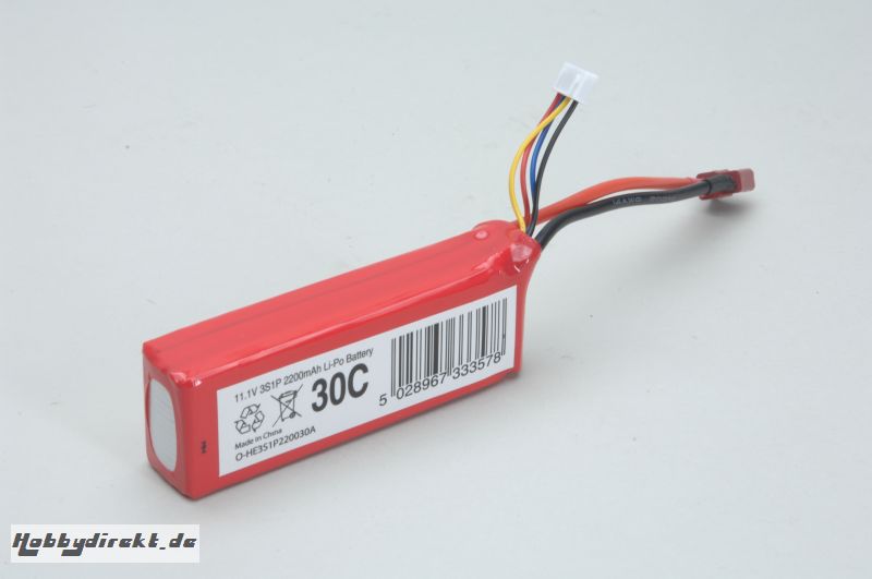 Hi-Energy 3S 2200mAh 30C Li-Po Hi-Energy O-HE3S1P220030A