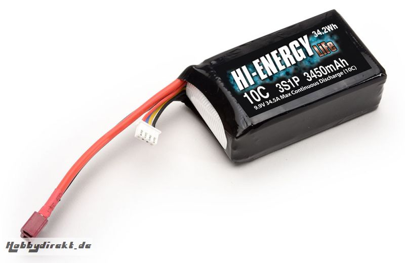 Hi-Energy 3S 3450mAh 10C Li-Fe Hi-Energy O-HE3SFE345010A