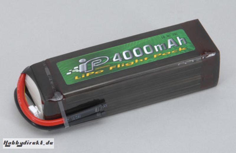 Intellect 4S 4000mAh 25C Li-Po Intellect