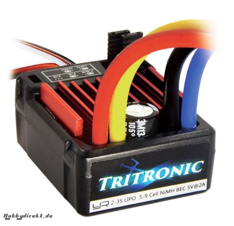 ESC-1060WP Tritronic 1:10 Fahrtenregler 60A Wasserdicht 31719