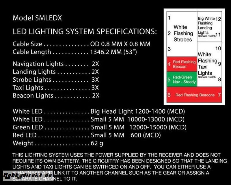 LED RC-Car Unterbodenbeleuchtung Blau 35645