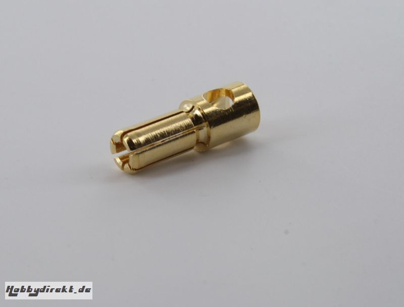 Goldkontaktstecker 5,5 mm 36005