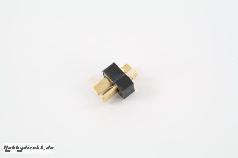 Micro T Stecker (male) schwarz 36039