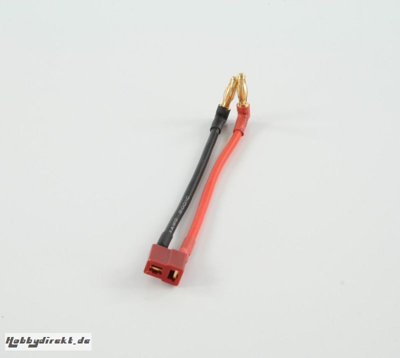 Adapterkabel für Hardcase LiPo 4 mm auf T-Plug 36082