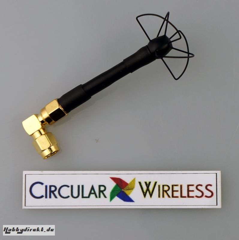 TBS FPV Antenne 5.8 Ghz Circular Wireless (SPW) 36322