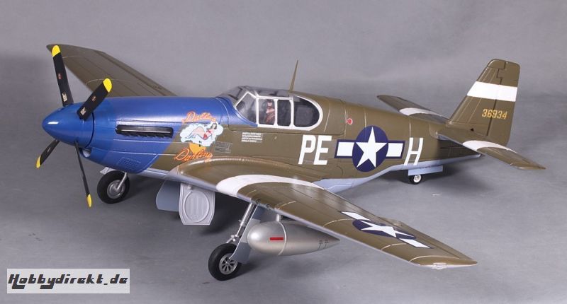 P51B Mustang 1400mm Dallas Darling PNP 66006