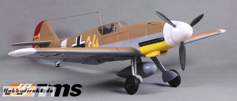 Messerschmitt BF 109 braun 1400mm PNP 66016