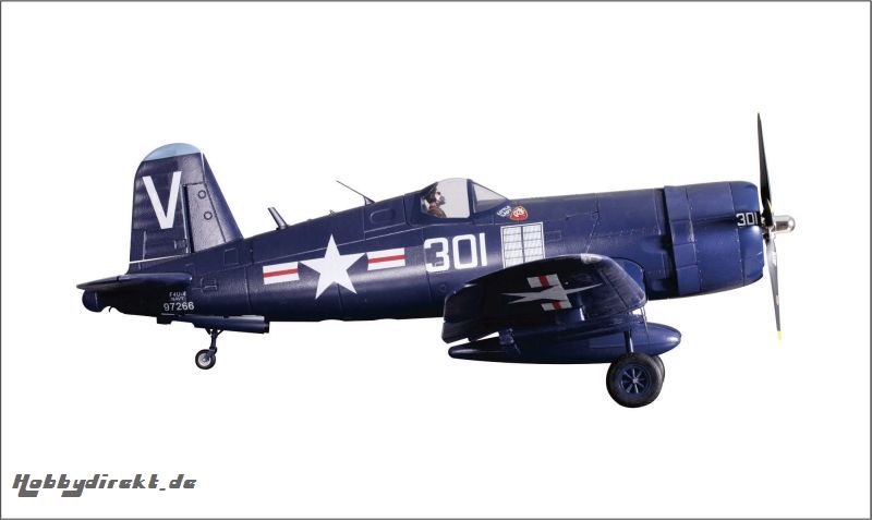 F4U - Corsair giant 1700mm blau PNP 66024