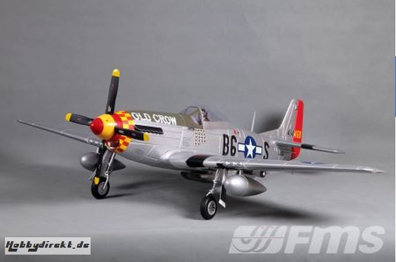 FMS008P-OC 1450MM P-51D V8 Old Crow PNP 66378