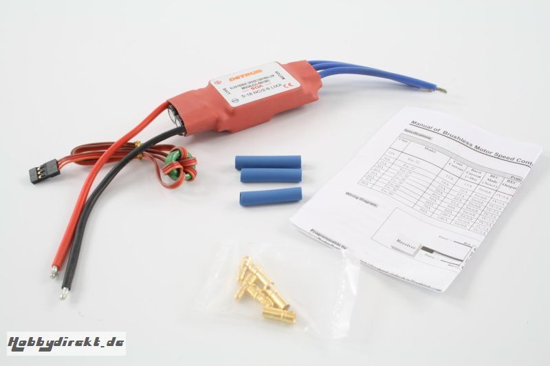 DYE-1017 50A Brushless Regler ESC 74051