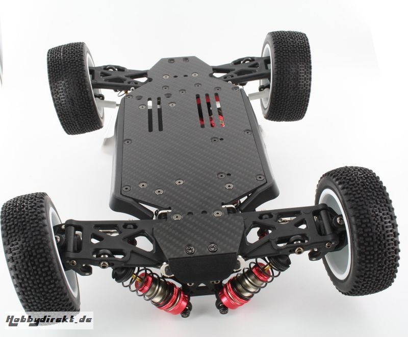 001C3 Chassis 3,0mm Carbon für LC Racing Buggy und Monster Truck 77006