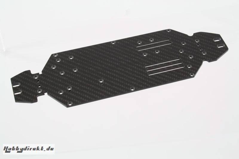 001CL3 Chassis 3,0mm Carbon LC-Racing Truggy-Desert Truck-Short Course-Ralley 77007