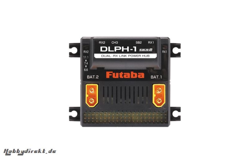 Futaba Dual Rx Link Power Hub Futaba P-DLPH-1