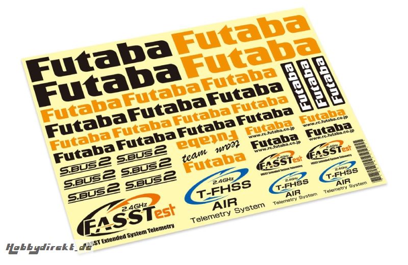 Futaba FUTABA Dekorbogen AIR Futaba P-FUTDEC-AIR