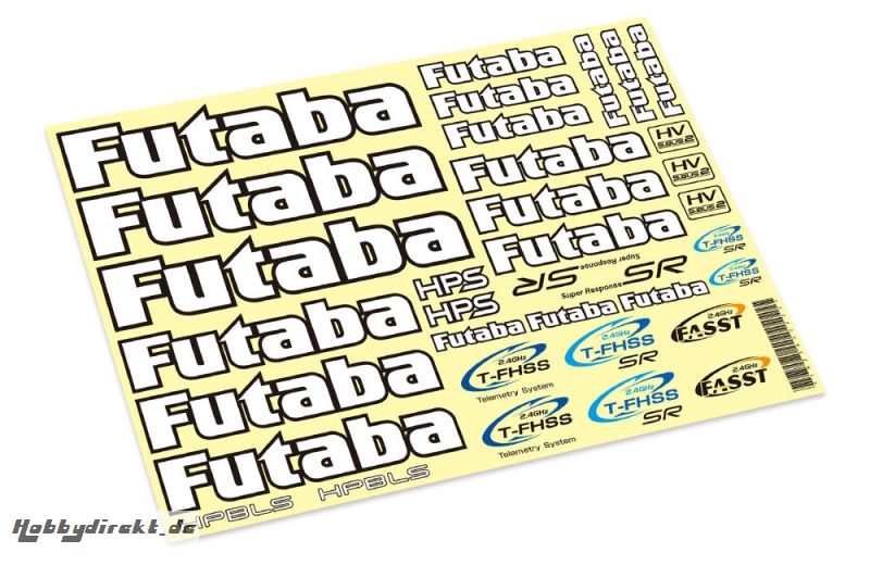 Futaba FUTABA Dekorbogen CAR Futaba P-FUTDEC-CAR