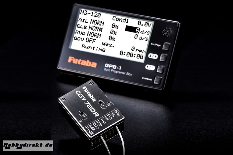 Futaba FUTABA CGY760R Gyro mit GPB-1 Programmer Futaba P-GY760R-GBP1