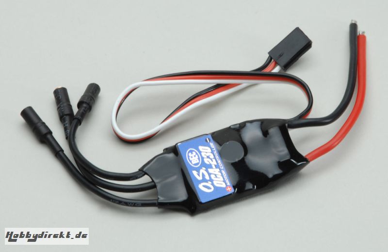 O.S. OCA-230 Brushless Regler (30A)