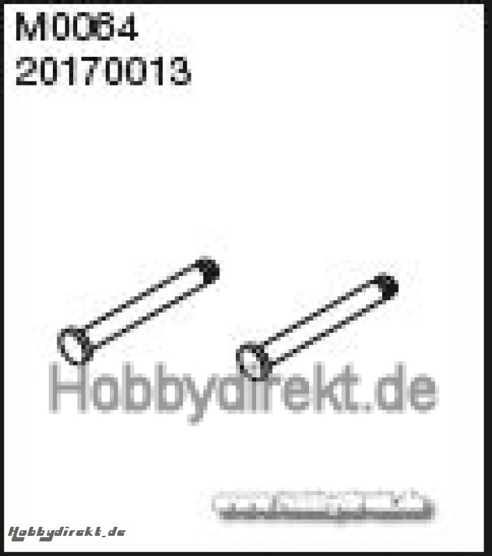 QUERLENKERSTIFT 24MM 2 ST. Robbe 1-20170013 20170013