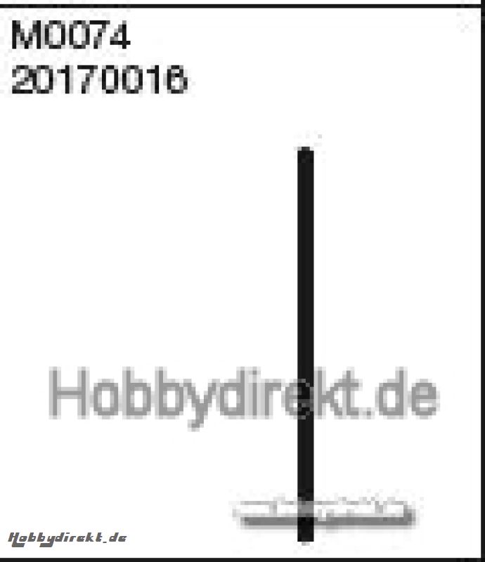 ANTENNENROEHRCHEN Robbe 1-20170016 20170016